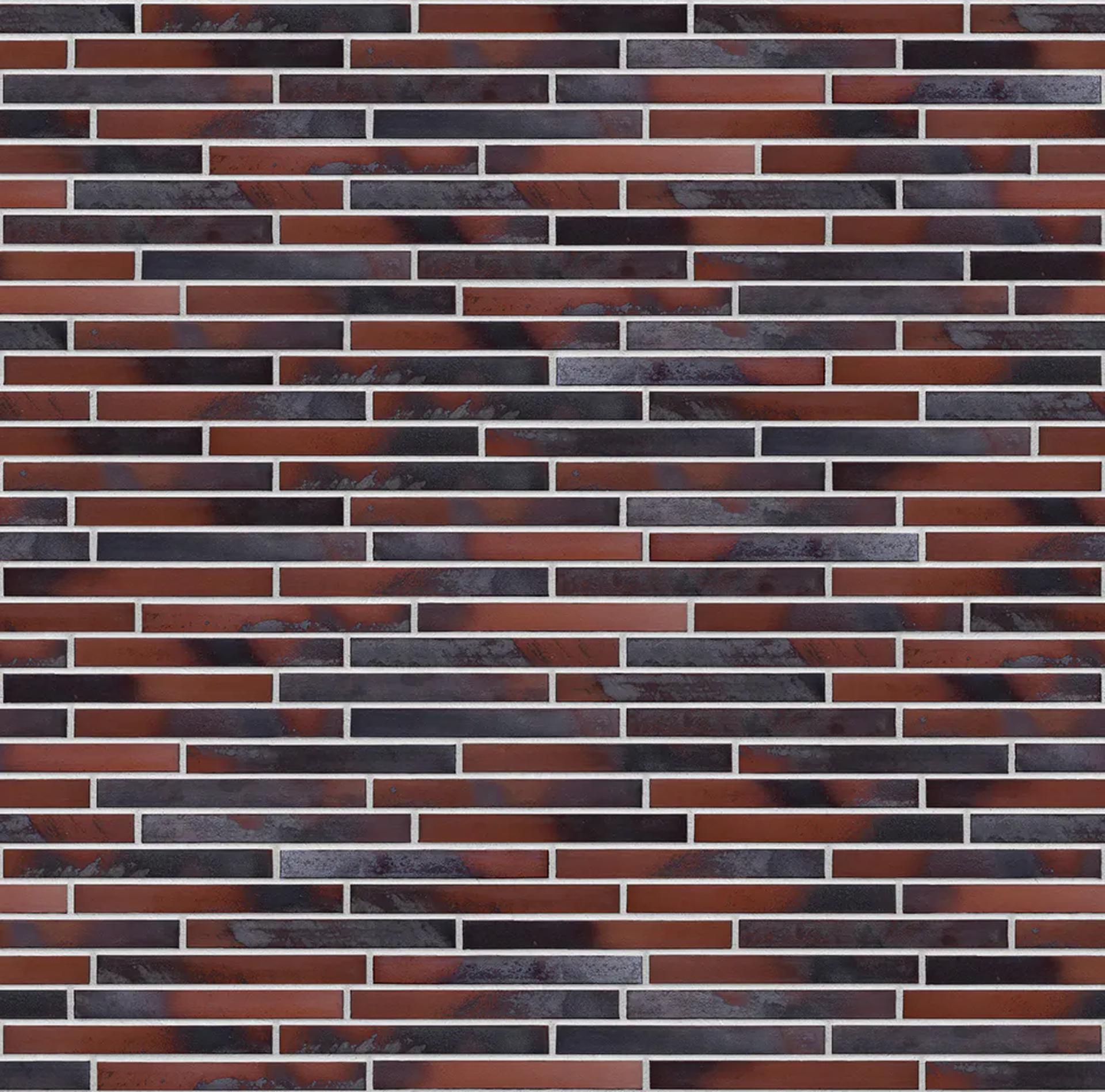 Fuga Dekorativna Cigla Listela Iron clay Bela
