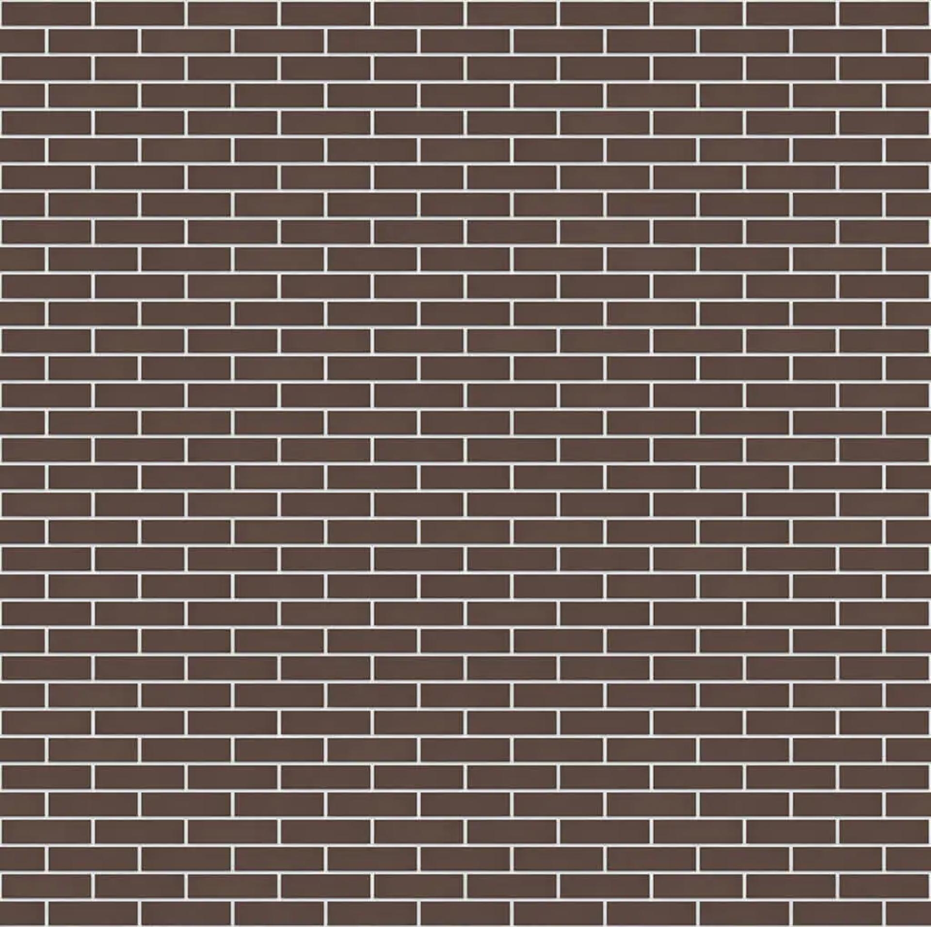 Fuga Dekorativna Cigla Listela Natural brown Bela